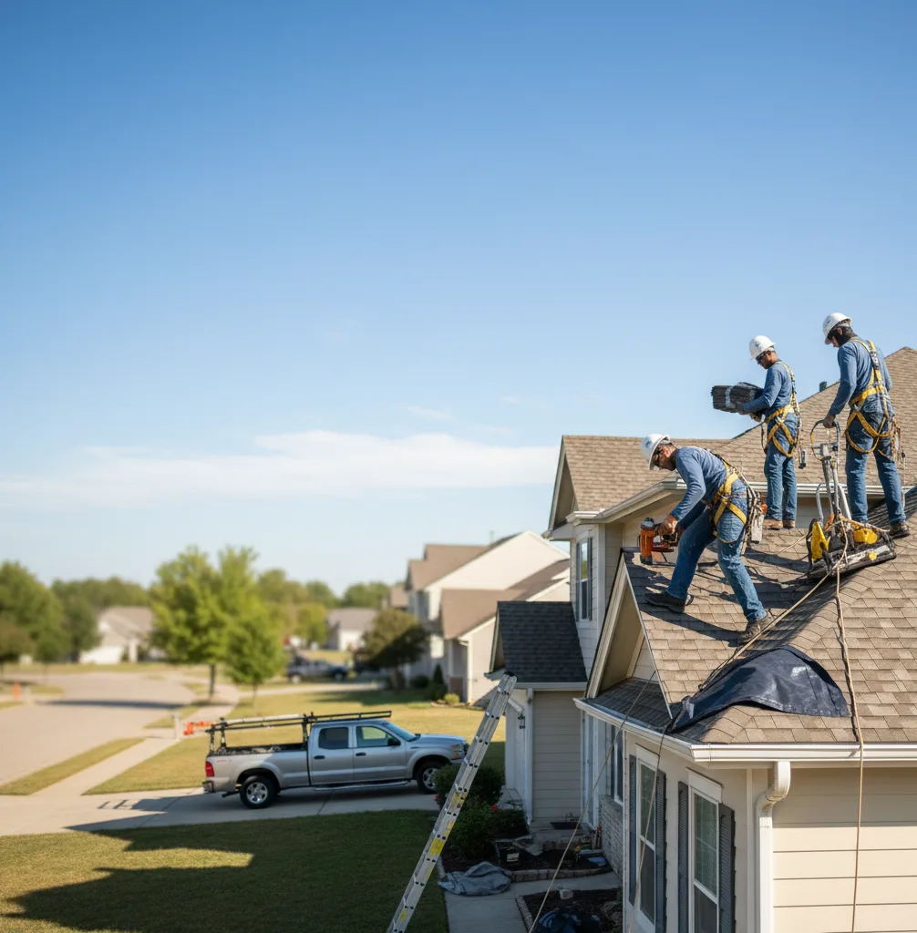 Roof Repair in Newton Center